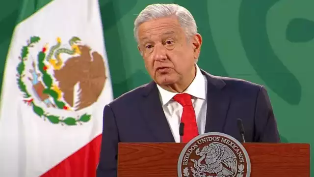 AMLO, durante su conferencia de prensa