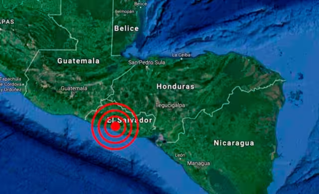 Temblor de magnitud 5.5 sacude Guatemala, El Salvador y Colombia