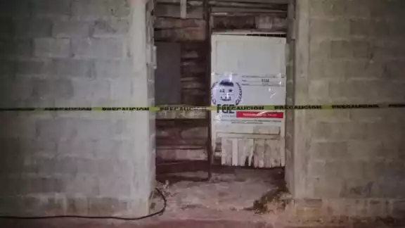El inmueble quedó a disposición de la Fiscalía General del Estado y bajo custodia de la Policía Quintana Roo El inmueble quedó a disposición de la Fiscalía General del Estado y bajo custodia de la Policía Quintana Roo