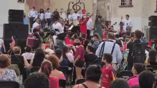 Por otro lado mencionó que la gente de Villas Otoch se merece el concierto de la paz
