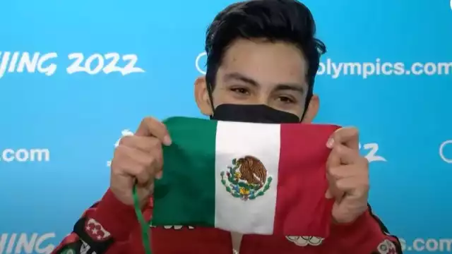 Donovan Carrillo se mostró orgulloso de su participación. Foto: Captura de pantalla