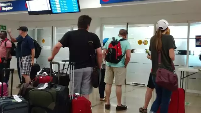 Los visitantes arribaron para disfrutar las bellezas de Cozumel