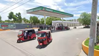 La gasolinera está ubicada en la calle 28 número 296 colonia Centro