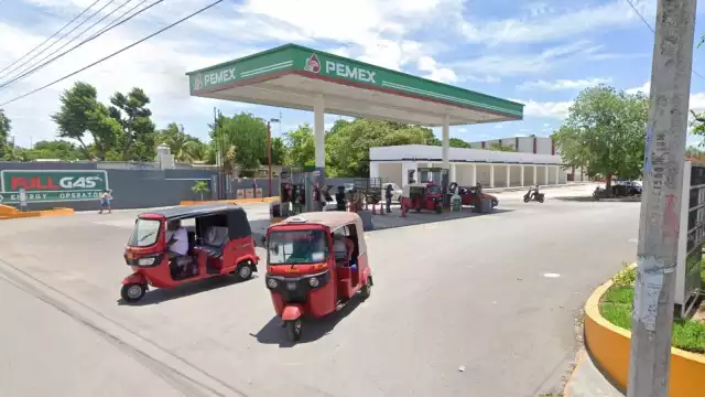 La gasolinera está ubicada en la calle 28 número 296 colonia Centro