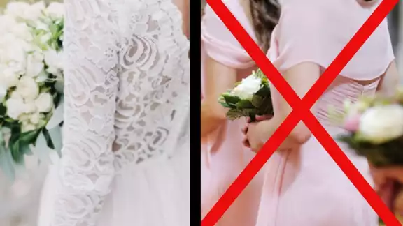 Novia exige a sus damas bajar de peso para asistir a su boda