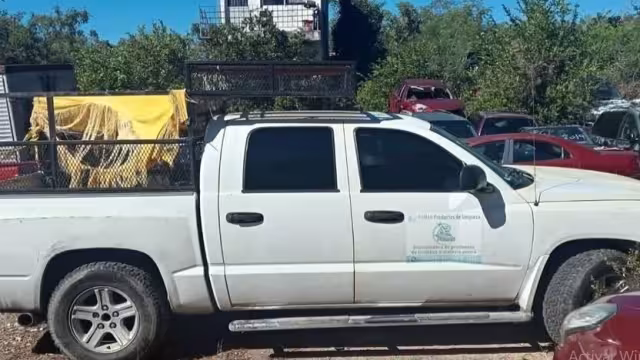 La desaparición de la unidad fue reportada por Carlos Francisco Monroy, un trabajador de la Alcaldía, el 24 de septiembre del año pasado en Santa Rosa Xochiac