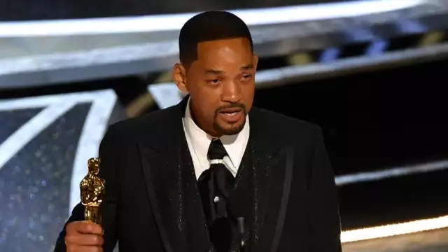 Will Smith recibió el Oscar a Mejor actor. Foto: AFP