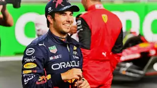 Aline Arnot y Daniel Montes de Oca de 'La Sobremesa Deportiva' hablaron del fenómeno 'Checo' Pérez. Foto: Especial