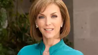 Laura Flores viajó a Veracruz para trabajar este fin de semana en su obra de teatro. Foto: Especial