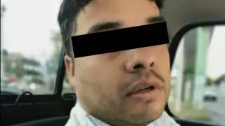 Oscar Iván 'N' fue detenido en CDMX. Foto: Especial