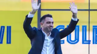 Así fue la presentación de Xavi Hernández como DT del Barcelona: VIDEO