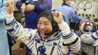 El empresario del mundo de la moda logró su objetivo espacial