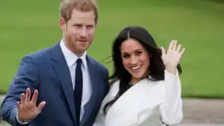 Meghan Markle y el príncipe Harry