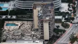 Autoridades locales informaron el jueves por la mañana que antes de que se derrumbara, esa parte del complejo Champlain Towers estaba en proceso de renovación