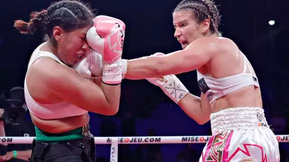 La boxeadora mexicana fue noqueada en el cuarto round La boxeadora mexicana fue noqueada en el cuarto round