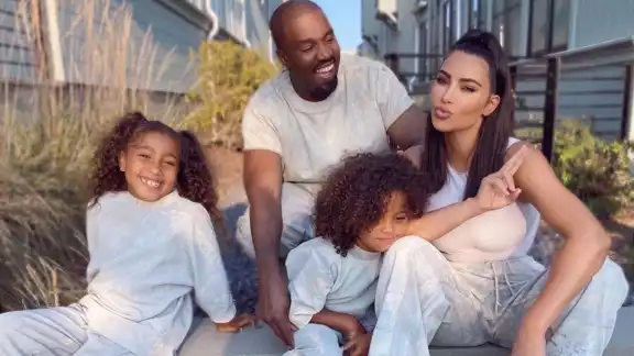 Kim y West tuvieron cuatro hijos. Foto: Instagram