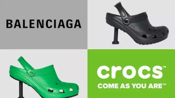 El diseño de los zapatos ha generado una serie de críticas entre los usuarios de ambas marcas El diseño de los zapatos ha generado una serie de críticas entre los usuarios de ambas marcas