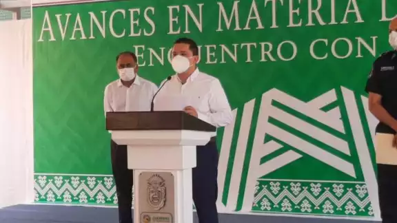 El fiscal de Guerrero informó en conferencia de prensa el hallazgo del cuerpo El fiscal de Guerrero informó en conferencia de prensa el hallazgo del cuerpo