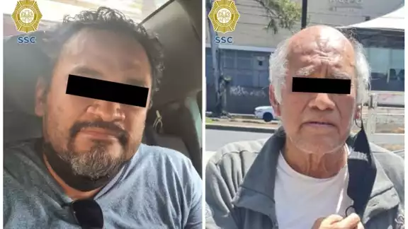 Ambos fueron detenidos en CDMX