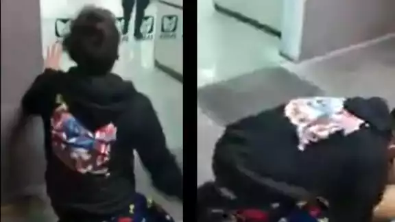 El hombre suplicaba ser atendido y que no era por coronavirus