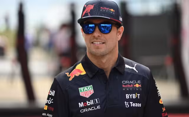 Luego de una lluvia torrencial, Checo Pérez no tuvo una buena segunda práctica del GP de Gran Bretaña