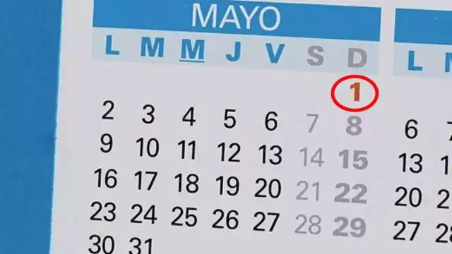 En esta fecha se conmemora el Día del Trabajo, por lo que se espera que haya puente