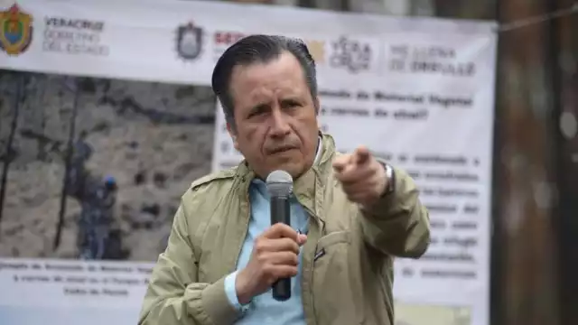 Cuitláhuac García fue el  blanco de las amenazas de un grupo armado en Veracruz