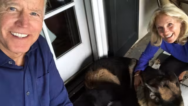 Major es el primer perro en cumplir el sueño americano al llegar a la Casa Blanca