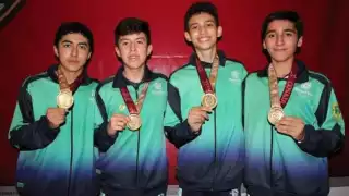 Luis Lazcano, Diego Coral, Nicolás Mena y Carlos Herrera ganaron primer lugar en los Juegos Conade 2022