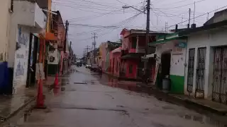 La colonia Miraflores se vio afectada por las lluvias vespertinas. Foto: Valerio Chan