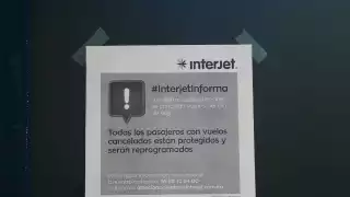 Viajeros se quedan plantados; Interjet les cancela otra vez. Fotos: Víctor Ávalos