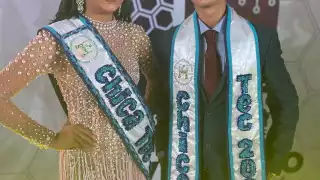 Fernando Poot y Daniela Infante ganan certamen Chico y Chica Tec 2025 en Hopelchén