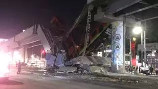 Se desploma Metro Olivos en CDMX