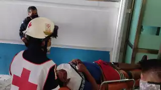 Uno de los baleados llegó al hospital