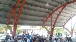 se tenían contabilizados 486 habitantes mayores de 40 años que recibieron su dosis, de las comunidades de Xcalak, Uvero, Río Indio, Placer y Costa Sur. 