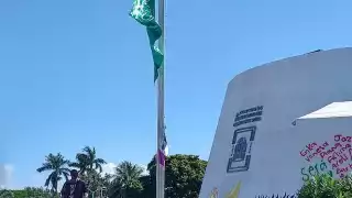 La bandera verde identifica las protestas feministas para legalizar el aborto en Quintana Roo