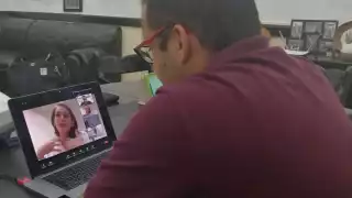 La sesión fue de manera virtual