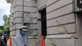Tras caer parte de la estructura, debido a al humedad, el INAH verificará otros edificios del Centro Histórico de Mérida