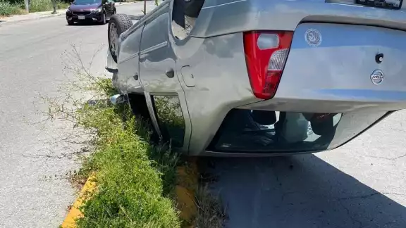 Accidente en la Avenida Tecnológico de Cancún