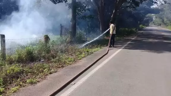 El primer incendio se registró el martes El primer incendio se registró el martes