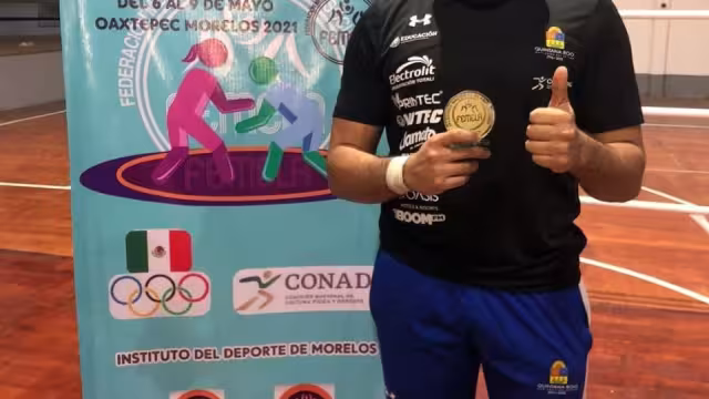 Adrián representó con orgullo a Quintana Roo