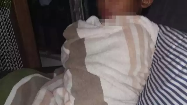 El menor fue llevado hasta su casa por los elementos policiacos.