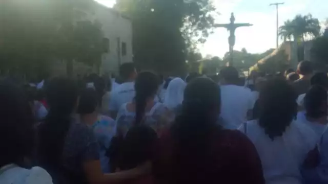 Toda la tarde feligreses de Peto conmemoraron el primer viernes de Cuaresma