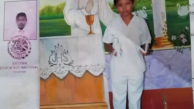 La tía del menor aseguró que desde el lunes se encuentra en su casa Foto: Especial