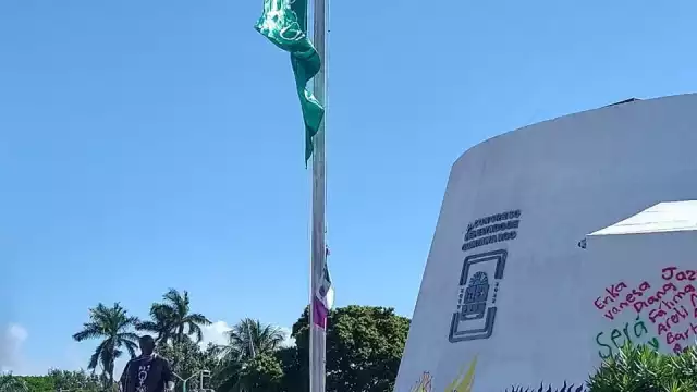 La bandera verde identifica las protestas feministas para legalizar el aborto en Quintana Roo