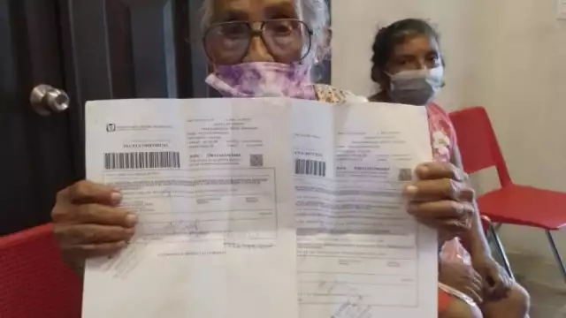 Ángela Pinzón de 83 años solicita apoyo para conseguir sus medicamentos