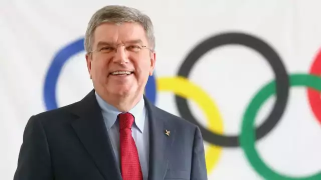 Thomas, Bach, presidente del Comité Olímpico Internacional, encabeza la inauguración de los JJOO París 2024