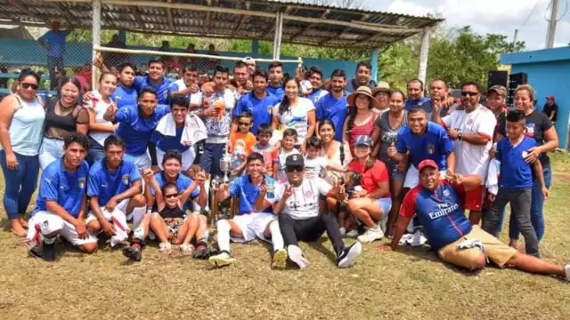 Morocoyito se consolidó como el mejor equipo de fútbol de la zona rural de Bacalar