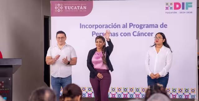 Entregarán a enfermos que carecen de recursos una despensa mensual y una beca bimestral