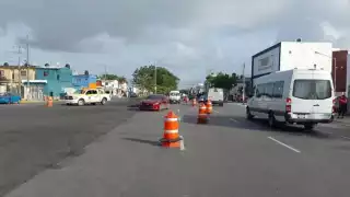 La Avenida Lak'in permanecerá cerrada parcialmente hasta finalizar la repavimentación de la carretera